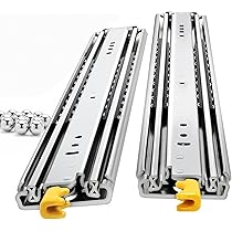 25373　値下げOK　超重量用スライドレール　幅76mm, 1500mm Amazon.co.jp: NODIBRO ロック付き 超重量用スライドレール 幅76